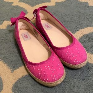 UGG girls flats - worn 1x
